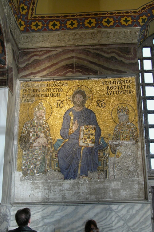 Hagia Sophia - Constantine IX Monomachos - Augusta Zoe