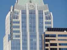 Frost Bank Building in Austin, Texas - Closeup